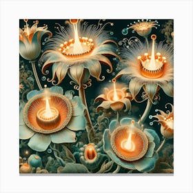 Flowers Of The Night 2 Canvas Print