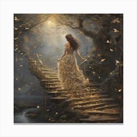 A stairway to another world 1 Canvas Print