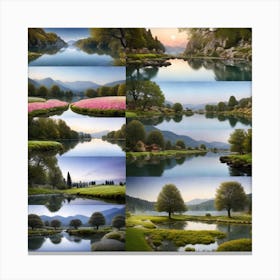 Landscapes 3 Canvas Print