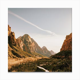 Utah Desert River Canvas Print