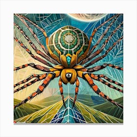 Firefly Half Spider Half Human 68907 Canvas Print