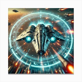 Gravity Talon Adaptive Shields Canvas Print