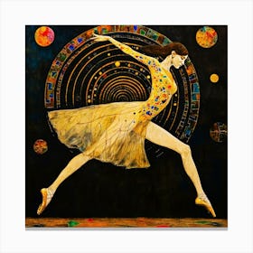Dancing Flower - Dance Revolution Canvas Print