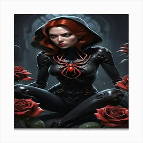 Spider - Woman 1 Canvas Print