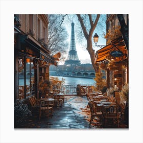 Paris Eiffel Tower Canvas Print