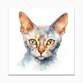 Ukrainian Levkoy Cat Portrait 2 Canvas Print