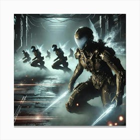 Shadow Stalkers Special Ability Converted Canvas Print