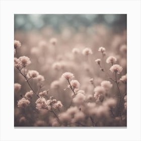 Field Of Flowers Canvas Print