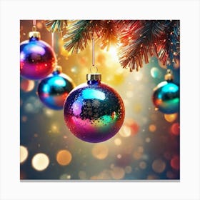 Christmas Ornaments 149 Canvas Print