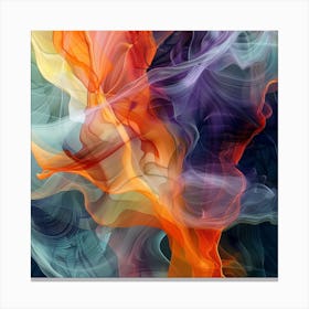 Digital Abstract Art 0 Canvas Print