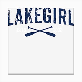 Lakegirl Canvas Print