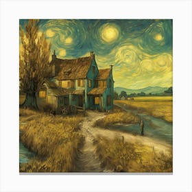 Starry Night 6 Canvas Print