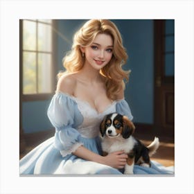 Cinderella 123 Canvas Print