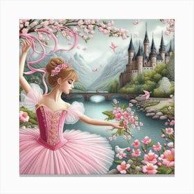 Ballerina Canvas Print