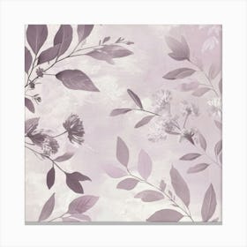 Lilac Leaves 1 Canvas Print