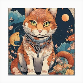 Kitty Cat Canvas Print