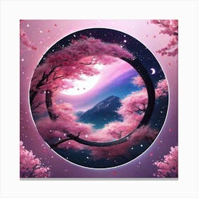 Cherry Blossoms 50 Canvas Print