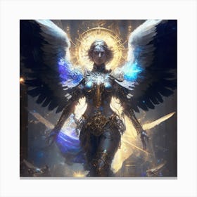 Angel Of Light 8 Canvas Print