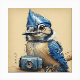 Blue Jay 9 Canvas Print