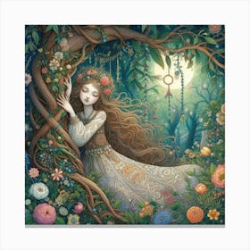 Fairytale Forest 1 Canvas Print