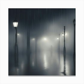 Night In Venice Canvas Print