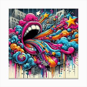 Psychedelic Art 55 Canvas Print