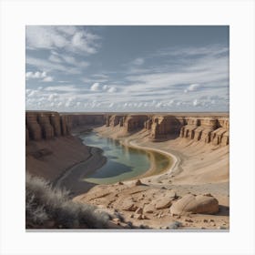 Utah Canyon Canvas Print