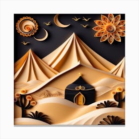 Paper Art 1 Canvas Print