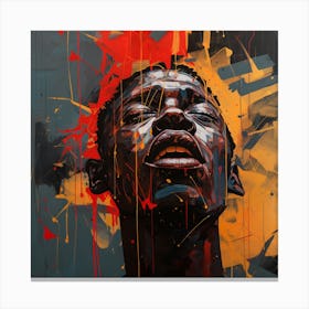 'A Man' Canvas Print