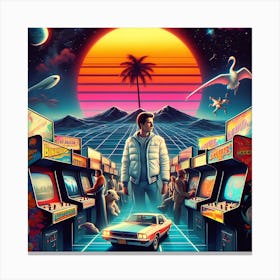 Back To The Future Canvas Print