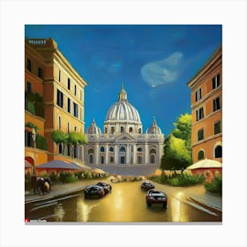 Rome City Canvas Print