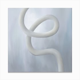 Abstract Spiral Calm Painting 1 Canvas Print