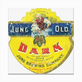 Jung Old Dark Canvas Print