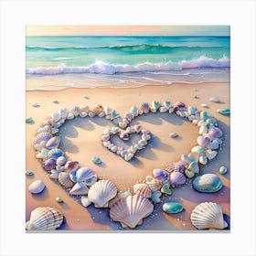 Heart Of Shells Stampe su tela