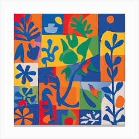 502612 Colorful Cutouts Matisse Was Renowned For His Use Xl 1024 V1 0 Canvas Print