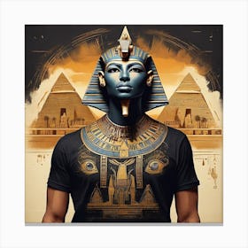 Egyptian King Canvas Print