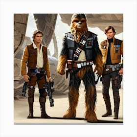 Star Wars The Force Awakens 24 Canvas Print