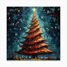 Festive Nostalgia Illumination 1 Canvas Print