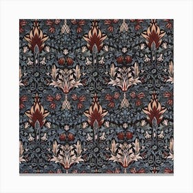 William Morris Textile Design 19 Canvas Print