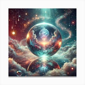 Sphere Of Light 2 Canvas Print