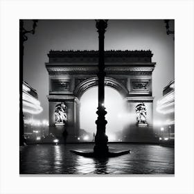 Arc De Triomphe Paris 8 Canvas Print