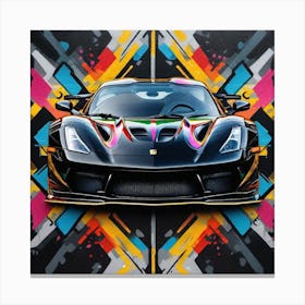 Ferrari Sports Car Canvas Print