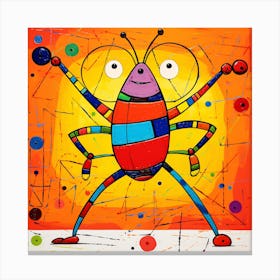 Bug Poses Canvas Print