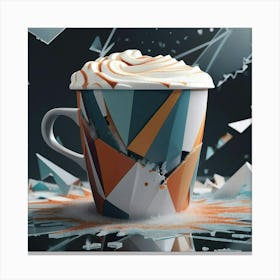 Latte Art 54 Canvas Print