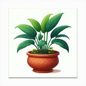 Potted Plant 9 Canvas Print