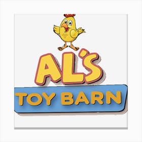 Als Toy Barn Canvas Print