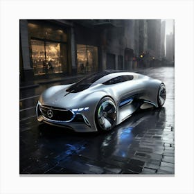 Mercedes Concept Car Canvas Print
