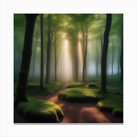 Mystical Forest Retreat 33 Canvas Print