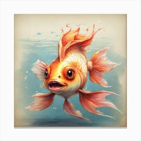 Goldfish 11 Canvas Print