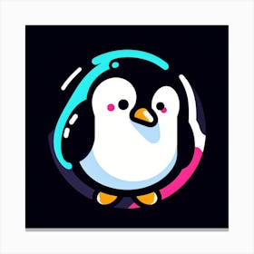 Cute Penguin 7 Canvas Print